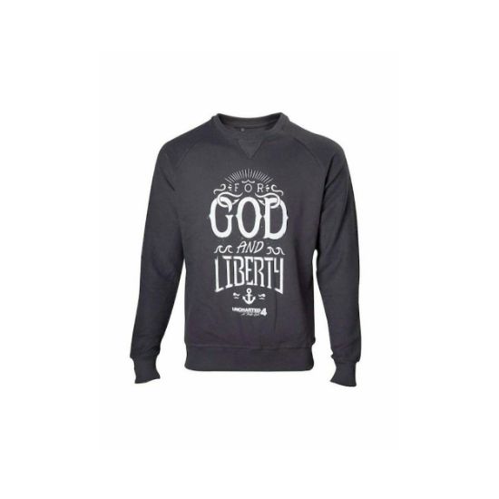 Picture of DIFUZED UNCHARTED 4 - FOR GOD AND LIBERTY SWEATER - SIZE XL (SW302030UNC-XL)