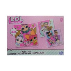 Picture of Spin Master L.O.L. Surprise! 3-Puzzle Pack (49 pcs x3) (20114661)