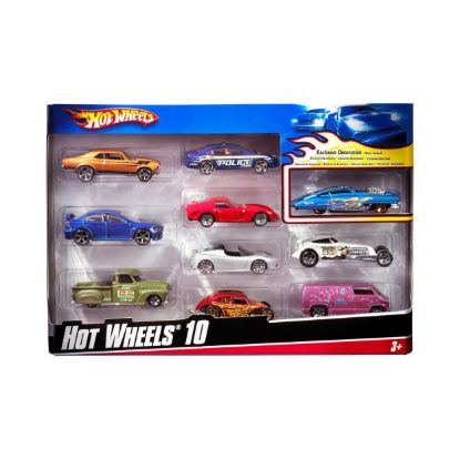 Picture of Mattel Hot Wheels - Cars Set Of 10 Random (54886)