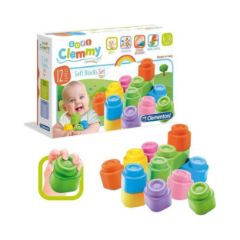 Picture of Soft Clemmy Baby Toddler Soft Premium Blocks 12 pcs For 6-36 Months