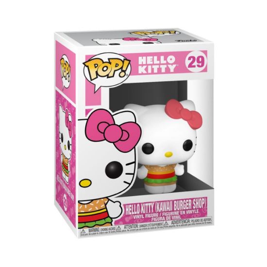 Picture of Funko Pop! Hello Kitty S2 - Hello Kitty (Kawaii Burger Shop) #29 Vinyl Figure