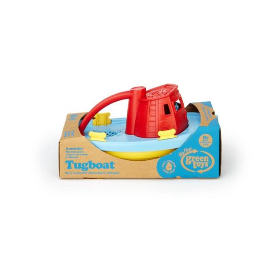 Picture of Green Toys: Tug Boat Red (TUG01R-R)