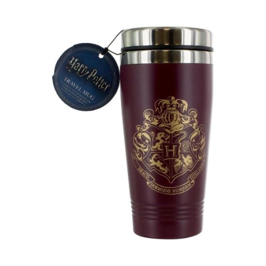 Picture of Paladone: Harry Potter - Hogwarts Travel Mug V2 (450ml) (PP4256HPV2)