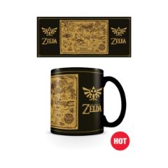 Picture of Pyramid Nintendo: The Legend Of Zelda: Map Silhouette - Heat Change Mug (SCMG24878)