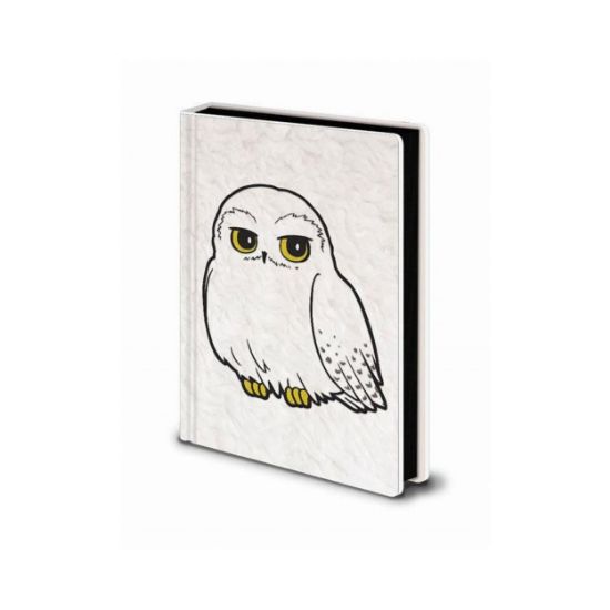 Picture of Pyramid Harry Potter - Hedwig Fluffy Premium A5 Notebook (SR72671)