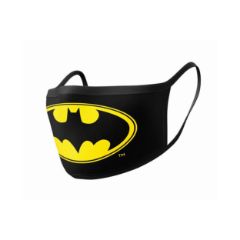 Picture of Pyramid DC: Batman (Logo) Mask - 2Pack Face Covers (GP85554)