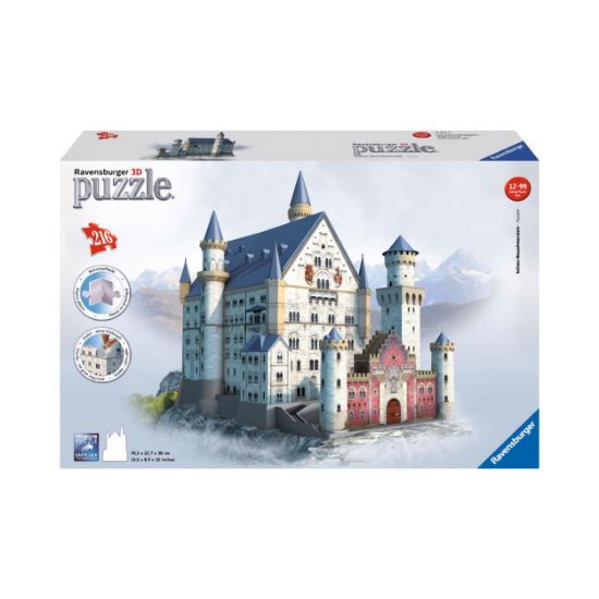 Picture of Ravensburger 3D Puzzle Maxi: Castle Neuschwanstein (216pcs)  (12573)