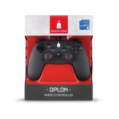 Picture of Spartan Gear - Oplon Wired Controller (compatible with PC and playstation 3) (colour: Black)