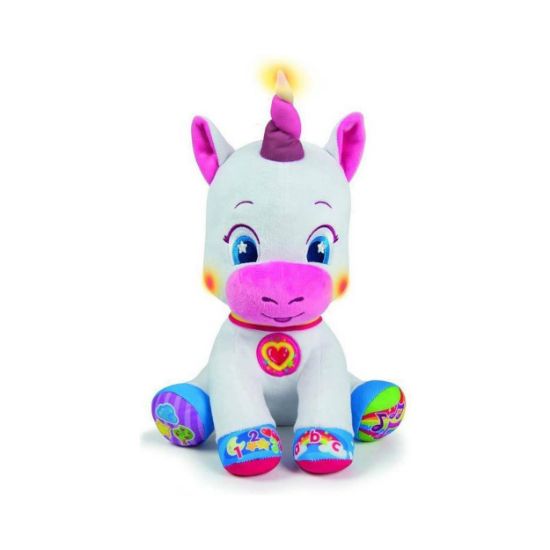 Picture of Baby Clementoni Educational Baby Toddler Interactive Plush Unicorn For 6+ Months