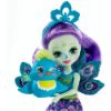 Picture of Mattel Enchantimals Mini Doll - Patter Peacock & Flap (FXM74)