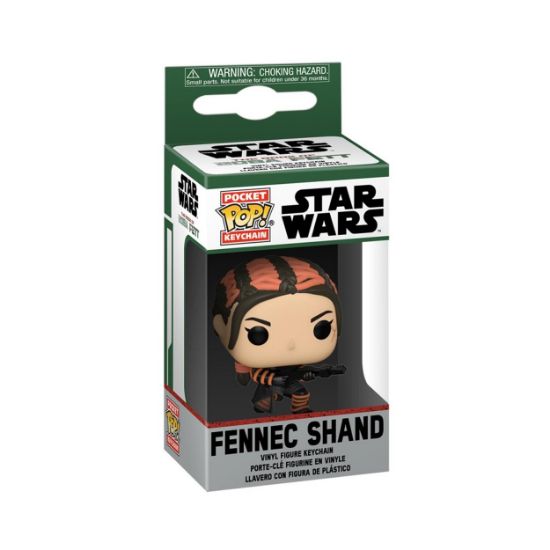 Picture of Funko Popcket Pop! Star Wars: The Book of Bobba Fett - Fennec Shand Vinyl Figure Keychain