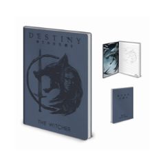 Picture of Pyramid The Witcher - The Sigils And The Wolf Flexi Cover Notebook (SR73543)