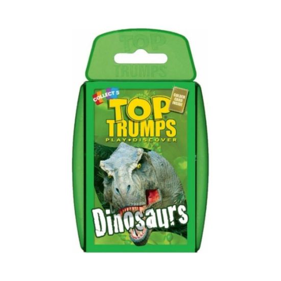 Picture of Winning Moves: Top Trumps - Dinosaurs Card Game (WM01572-EN1)