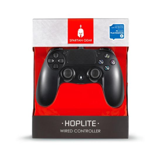 Picture of Spartan Gear - Hoplite Wired Controller (compatible with PC and playstation 4) (colour: Black)