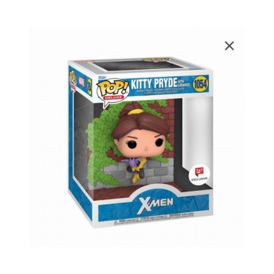 Picture of Funko Pop! Deluxe: Marvel - Kitty Pryde with Lockheed (Special Edition) #1054 Bobble-Head Vinyl Figure