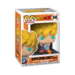 Picture of Funko Pop! Animation: Dragon Ball Z S9 - Super Saiyan Goku with Kamehameha Wave #948 Vinyl Figure