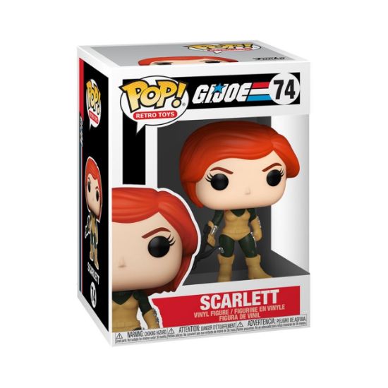 Picture of Funko Pop! Retro Toys: G.I. Joe - Scarlett #74 Vinyl Figure