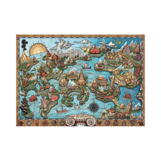 Picture of Ravensburger Puzzle: Mysterious Atlantis (1000pcs) (16728)