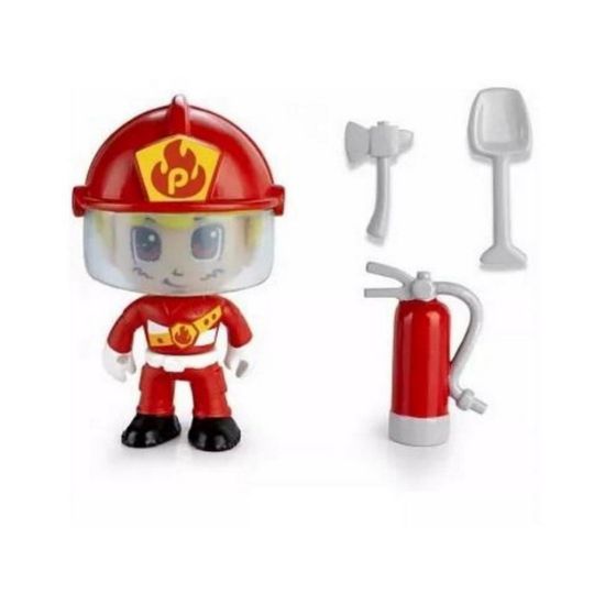 Picture of Giochi Preziosi Pinypon Action: Fireman Figure (700014733)