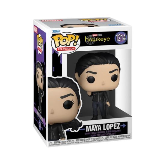 Picture of Funko Pop! Marvel Studios: Hawkeye - Maya Lopez #1214 Bobble-Head Vinyl Figure