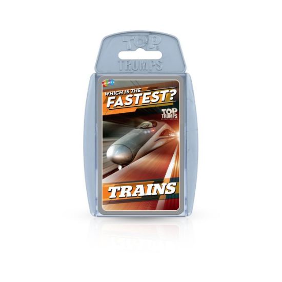 Picture of Winning Moves: Top Trumps - Trains Card Game (WM01611-EN1)