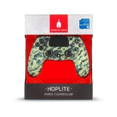 Picture of Spartan Gear - Hoplite Wired Controller (compatible with PC and playstation 4) (colour: Green Camo)