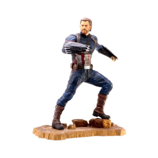 Picture of Diamond Marvel Gallery Avengers 3 - Captain America PVC Statue (23cm) (Apr182158)