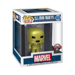 Picture of Funko Pop! Deluxe: Marvel Hall of Armor: Iron Man Model 1 Golden Armor (Mettalic) (PX Previews Exclusive) #1035 Bobble-Head Vinyl Figure