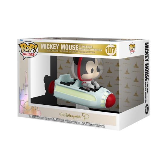 Picture of Funko POP! Rides: Walt Disney World 50 - Mickey Mouse at the Space Mountain Attraction #107 Vinyl Figure