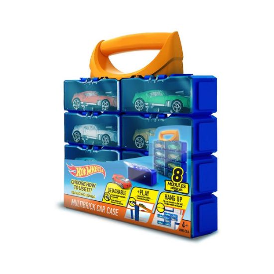 Picture of Intek Hot Wheels: Multibrick Car Case (Stores up to 8 Cars) (HWCC8A)