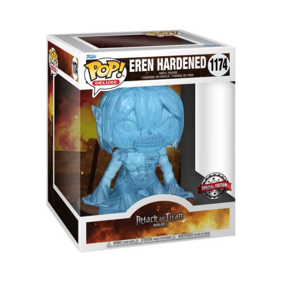 Picture of Funko Pop! Deluxe: Attack on Titan S3 - Eren Hardened (Special Edition) #1174 Vinyl Figure