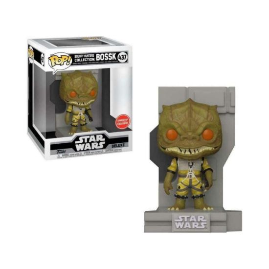 Picture of Funko Pop! Deluxe: Star Wars Bounty Hunters Collection - Bossk (Special Edition) #437 Vinyl Figure