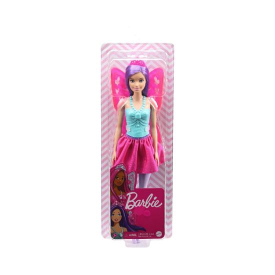 Picture of Mattel Barbie Fairy Ballet Dancer - Purple Hair Doll (GXD59)