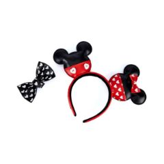 Picture of Loungefly: Disney Mickey And Minnie Valentines Headband (WDHB0100)