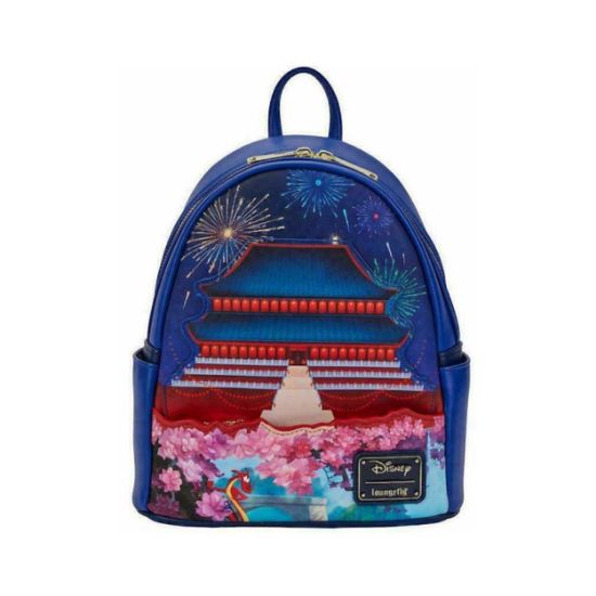 Picture of Loungefly Disney - Mulan Castle Light Up Mini Backpack (WDBK2205)