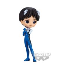 Picture of Banpresto Q Posket: Evangelion New Theatrical Edition - Shinji Ikari (Plugsuit Style) (Ver.A) Figure (14cm) (18353)