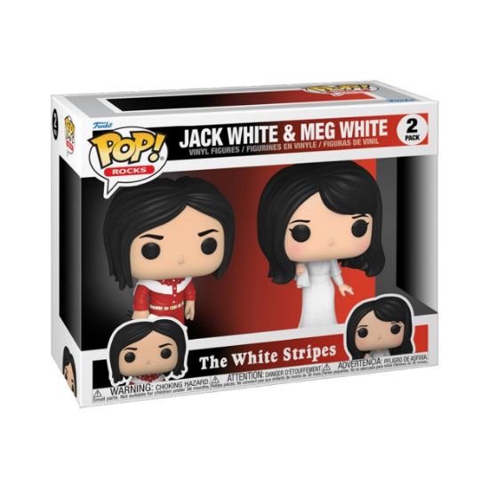 Picture of Funko Pop! 2-Pack Rocks: The White Stripes - Jack White & Meg White Vinyl Figures