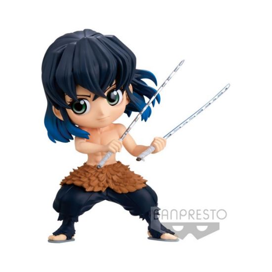 Picture of Banpresto Q Posket: Demon Slayer Kimetsu No Yaiba - Inosuke Hashibira Ⅱ (Ver.A) Figure (13cm) (18455)