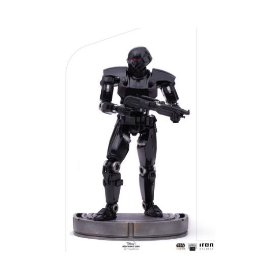 Picture of Iron Studios The Mandalorian - Dark Trooper BDS Art Scale Statue (1/10) (LUCSWR48621-10)