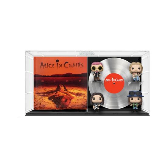 Picture of Funko Pop! Albums Deluxe: Alice in Chains - Layne Staley, Jerry Cantrell, Mike Starr, Sean Kinney (Dirt) #31 Vinyl Figures