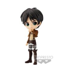 Picture of Banpresto Q Posket: Attack On Titan - Eren Yeager (Ver.A) Figure (14cm) (18527)