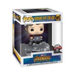 Picture of Funko Pop! Deluxe: Marvel Avengers Infinity War - Guardians' Ship: Star-Lord (Special Edition) #1021 Bobble-Head Vinyl Figure