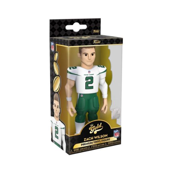 Picture of Funko Gold NFL: NY Jets - Zach Wilson* Premium Vinyl Figure (5")