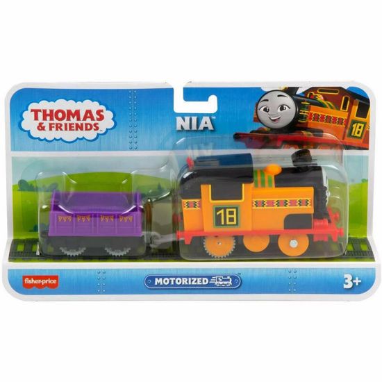 Picture of Fisher-Price Thomas & Friends Motorized - Nia Train with Wagon (HDY63)