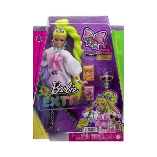 Picture of Mattel Barbie Extra - Neon Green Hair (HDJ44)