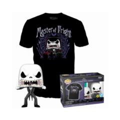 Picture of Funko Pop! & Tee (Adult): Disney The Nightmare Before Christmas - Jack Skellington (Glows in the Dark) (Special Edition) Vinyl Figure & T-Shirt (S)