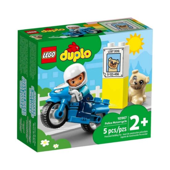 Picture of LEGO® DUPLO® Town: Police Motorcycle (10967)