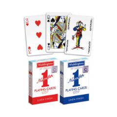 Picture of Winning Moves: Waddingtons No.1 - Classic Playing Cards (007146)