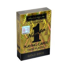 Picture of Winning Moves: Waddingtons No.1 - Gold Playing Cards (029391)