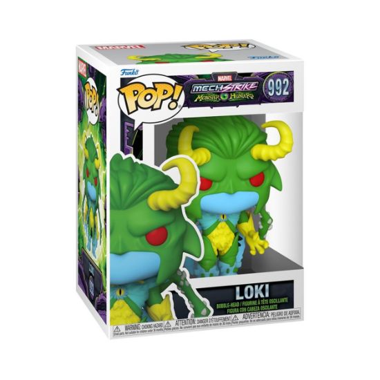 Picture of Funko Pop! Marvel: Mech Strike Monster Hunters - Loki #992 Bobble-Head Vinyl Figure